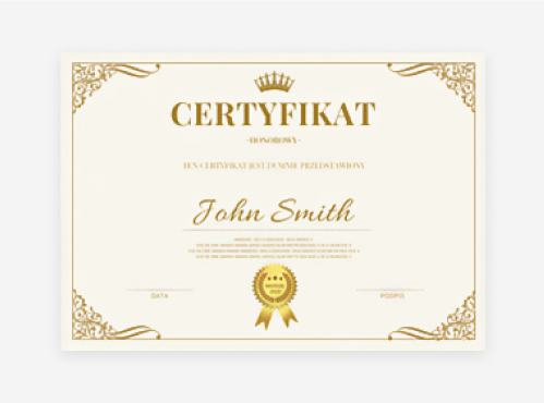 certififcate